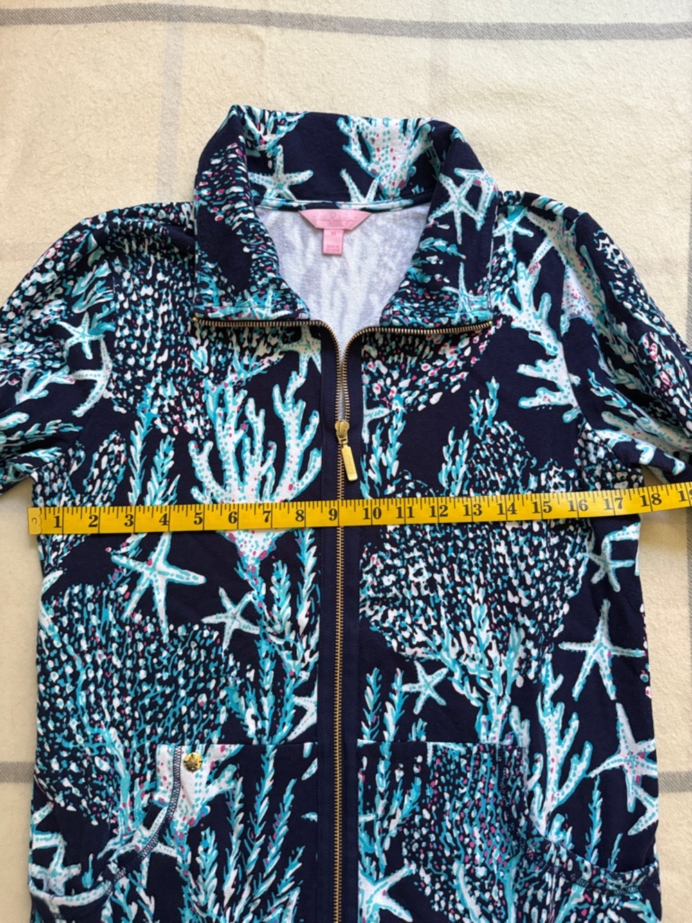 Lilly Pulitzer Good Reef Leona Full Zip Jacket - Picture 11 of 12